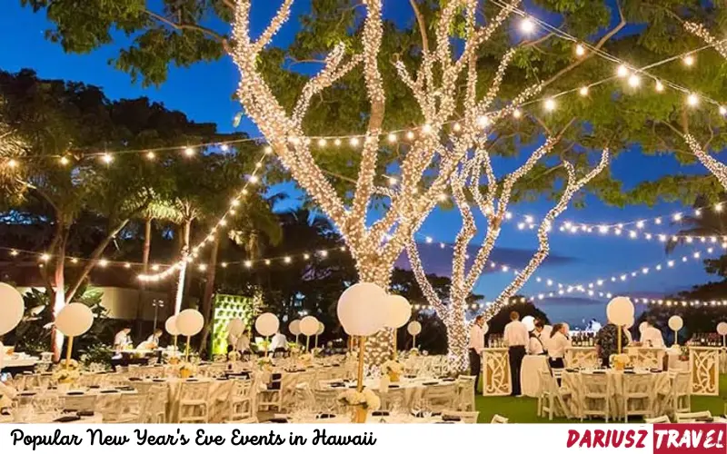 Popular New Year's Eve Events in Hawaii