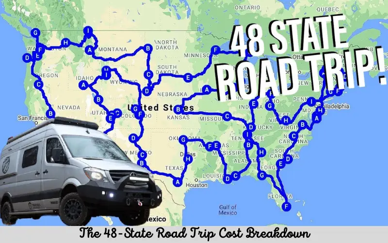 The 48-State Road Trip Cost Breakdown