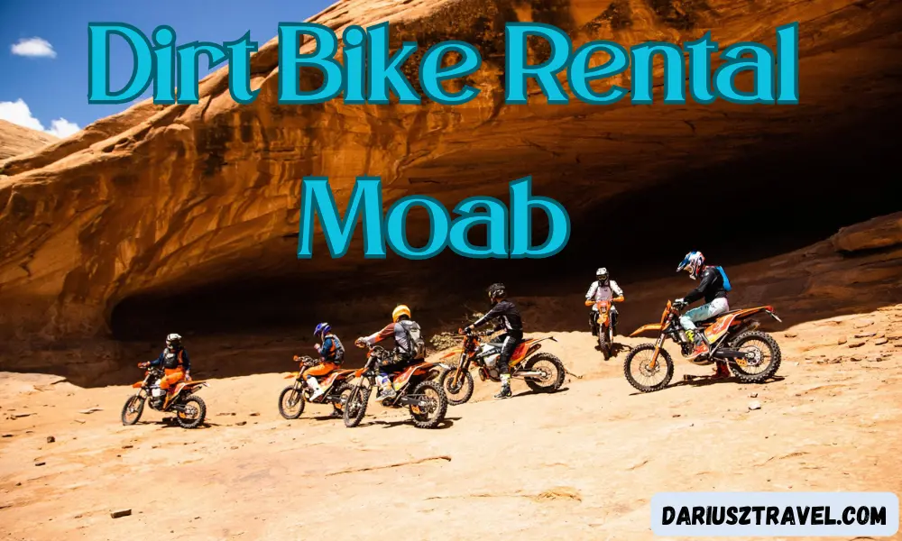 Dirt Bike Rental Moab