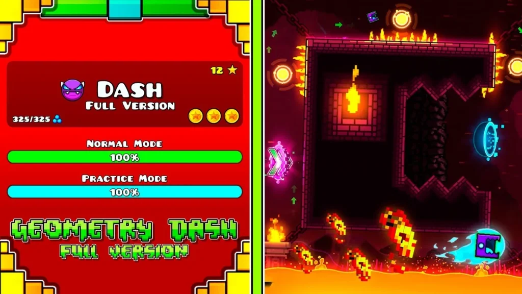 Características de Geometry Dash