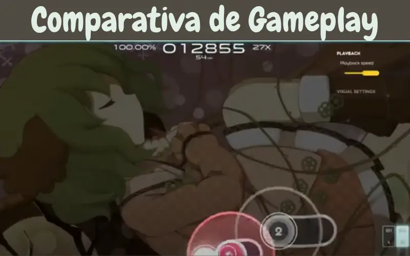 Comparativa de Gameplay