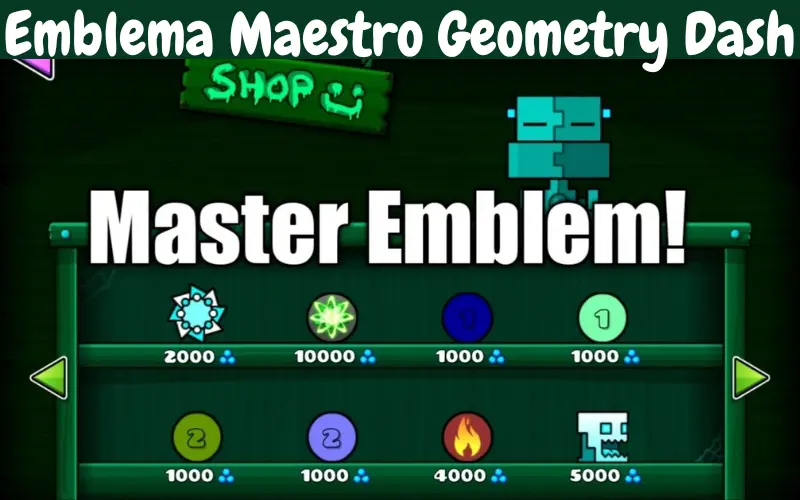 Emblema Maestro Geometry Dash